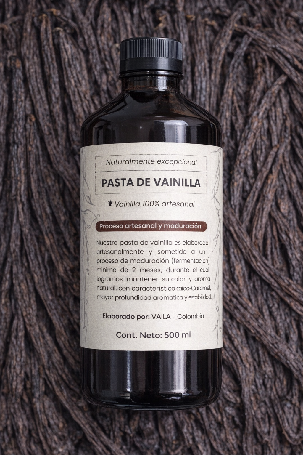 500 ml - Pasta de Vainilla Vaila