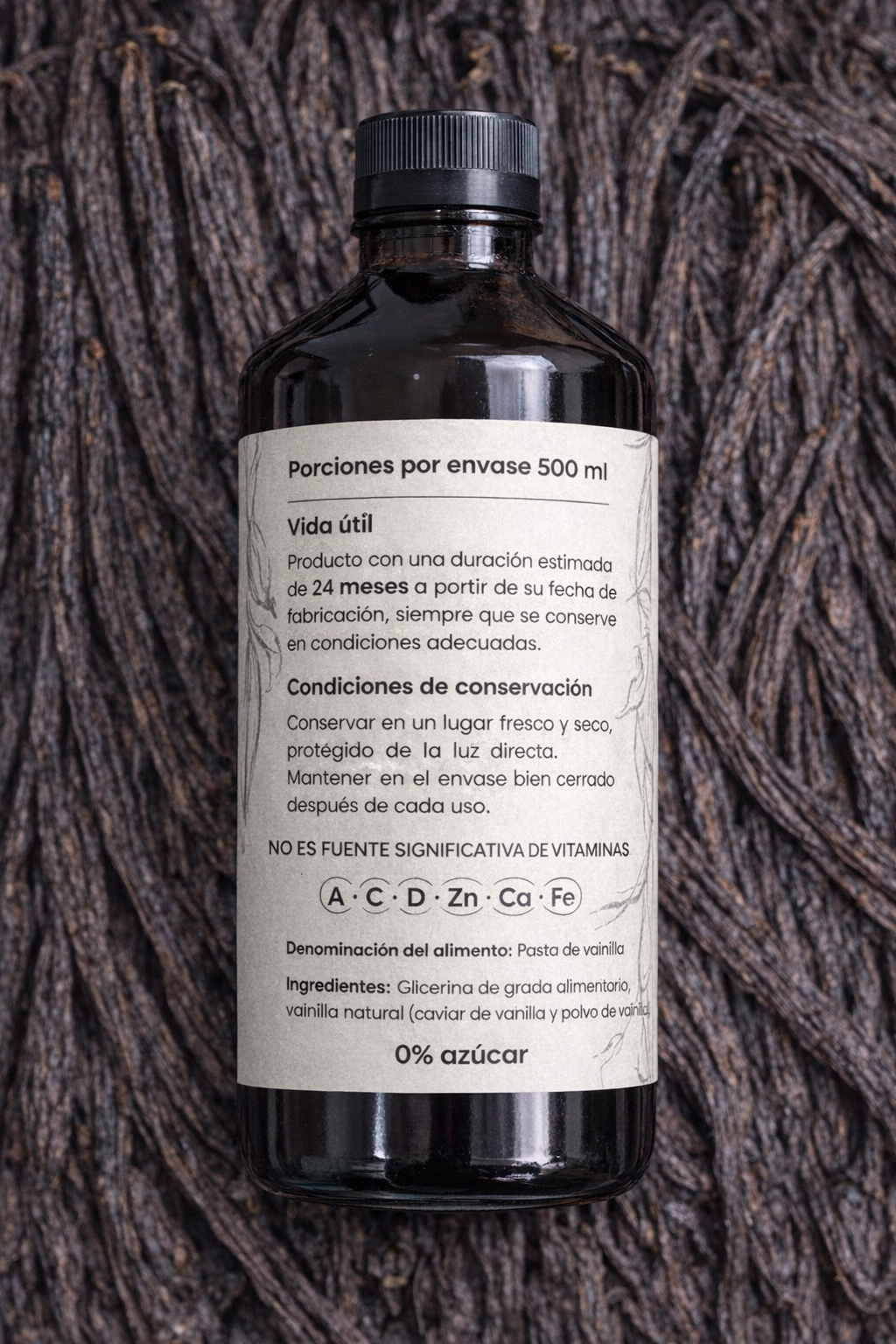 500 ml - Pasta de Vainilla Vaila